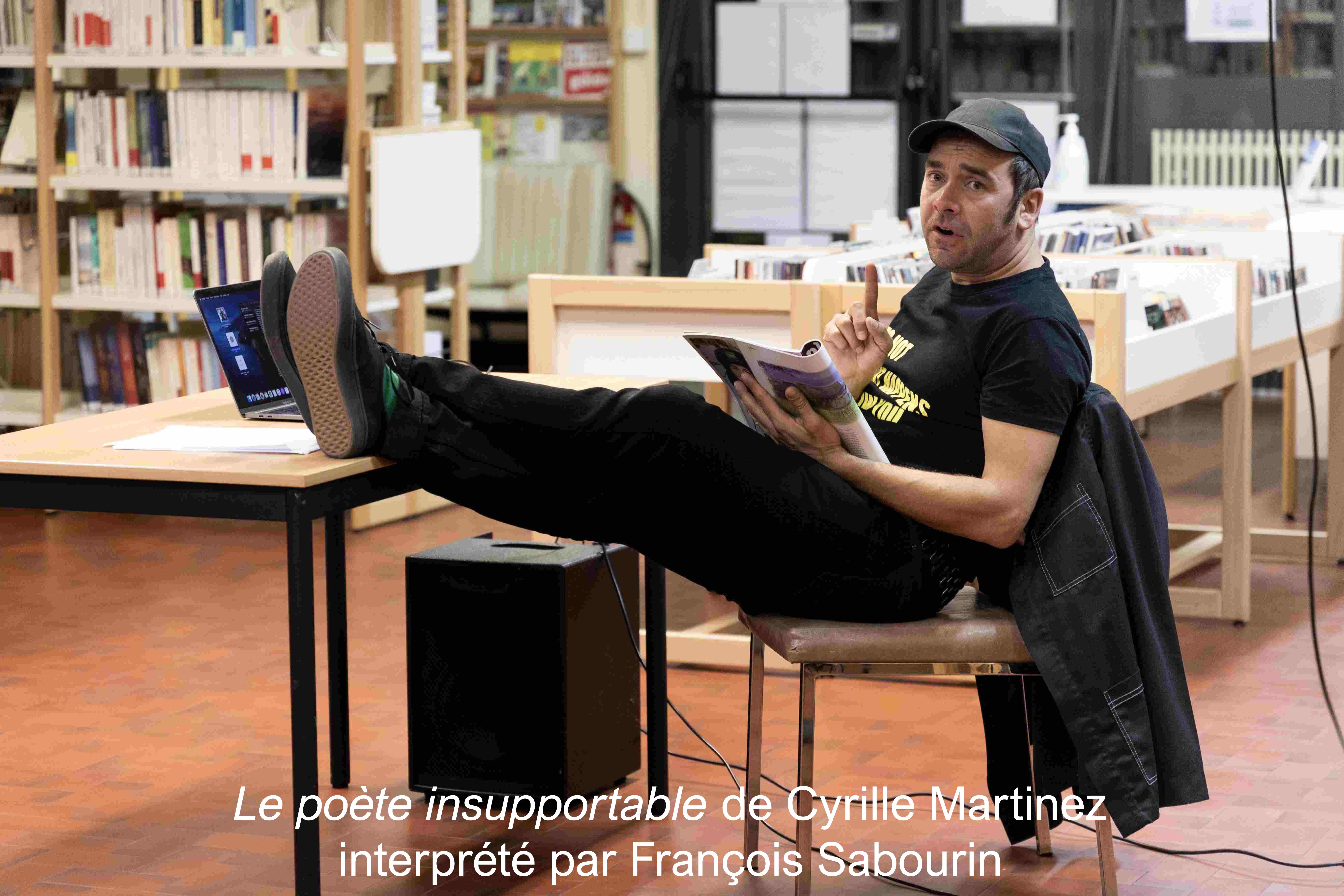 Le poete insupportable de Cyrille Martinez interprete par Francois Sabourin.jpg
